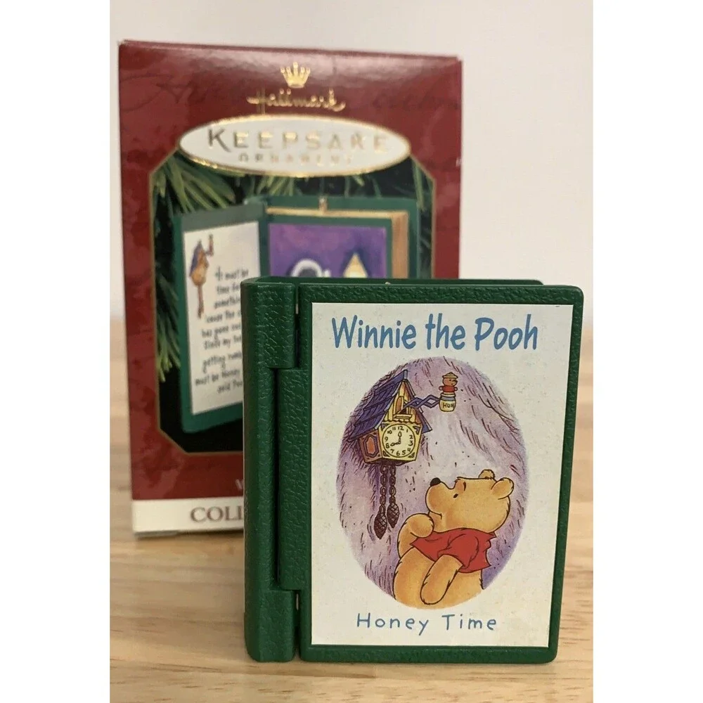 1999 Hallmark Keepsake Ornament Winnie The Pooh Honey Time Collector’s Series
